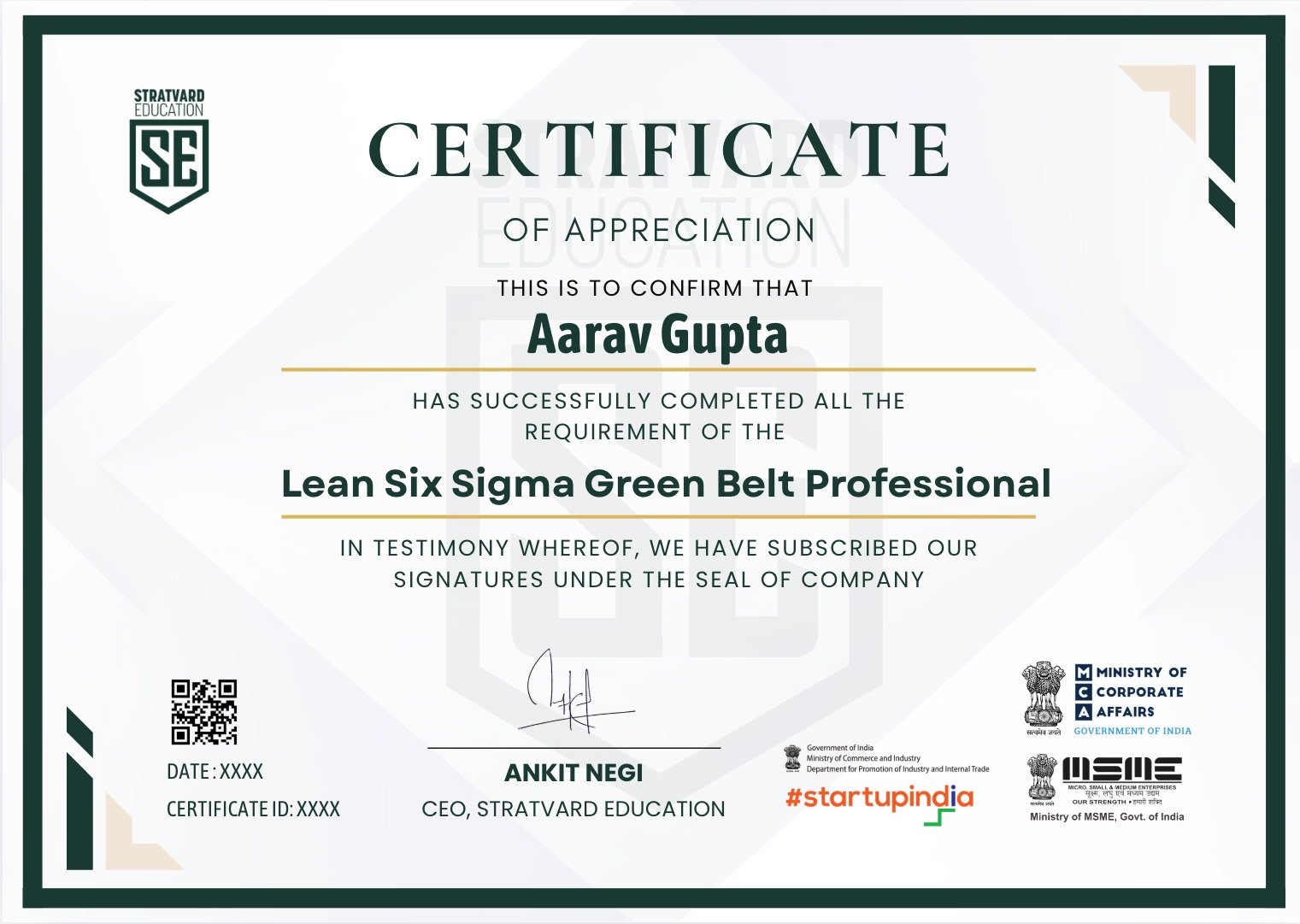 Are Stratvard Certifications Recognised?